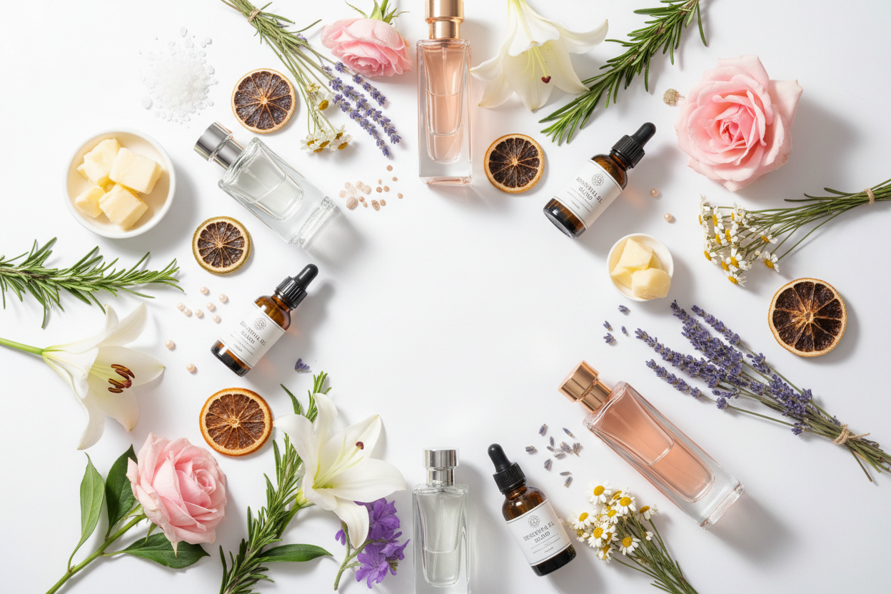 Skincare products with fragrance-free focus